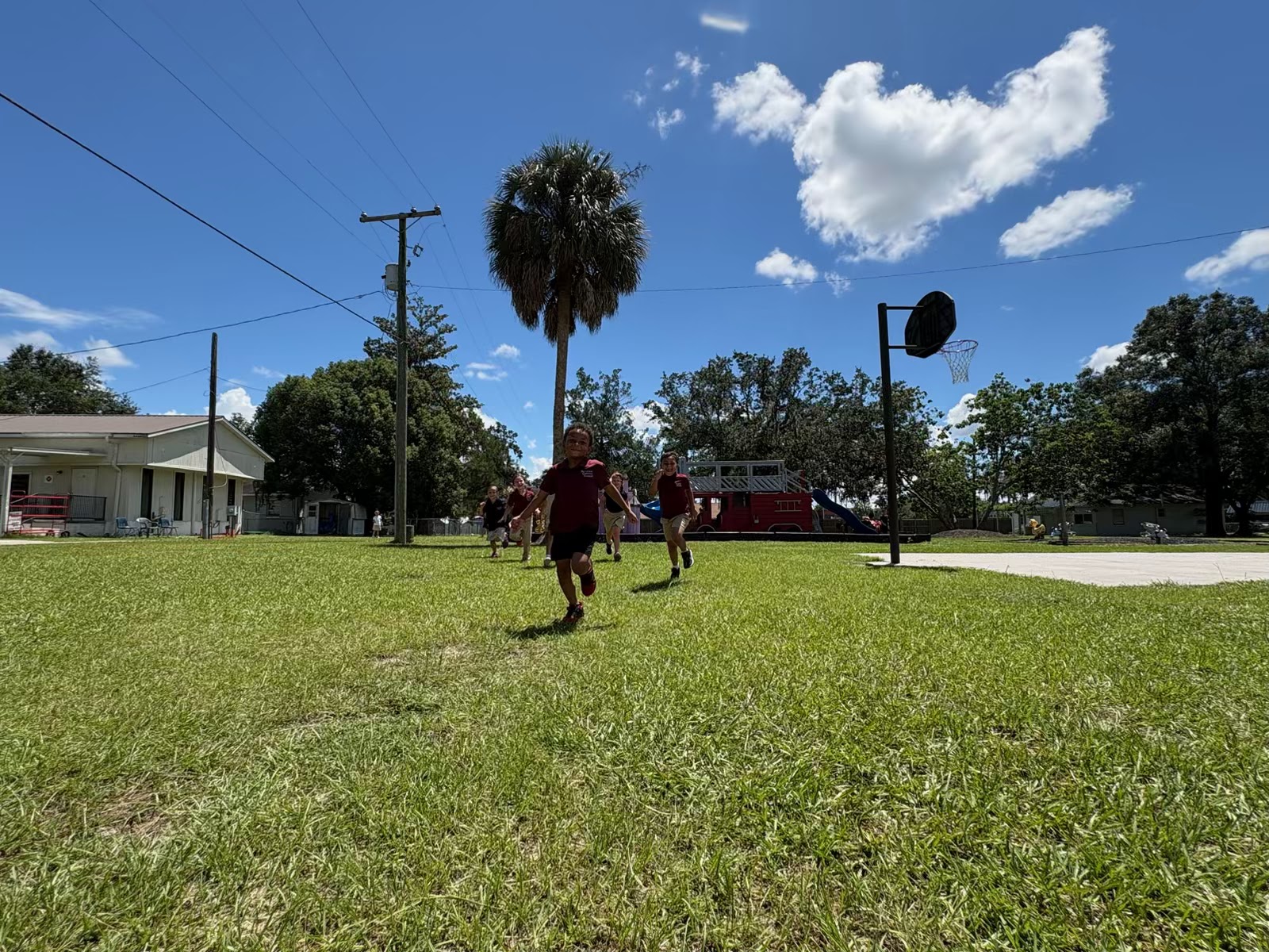 The Belleview Christian Academy campus and field